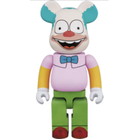 400% Bearbrick – Krusty the Clown (Simpsons)