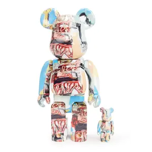 Medicom Toy 400% & 100% Bearbrick Set – Jean-Michel Basquiat #6