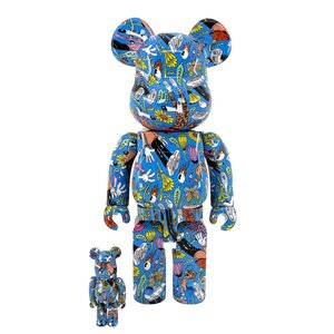Medicom Toy 400% & 100% Bearbrick Set – Steven Harrington - Magic Hour