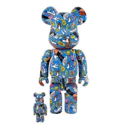 Medicom Toy 400% & 100% Bearbrick Set – Steven Harrington - Magic Hour