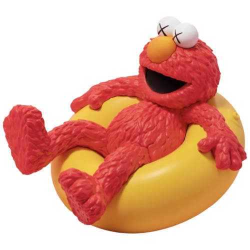 AllRightsReserved Elmo vinyl figure - Water Parade by KAWS x Sesame Street AllRightsReserved Elmo vinyl figure - Water Parade by KAWS x Sesame Street
