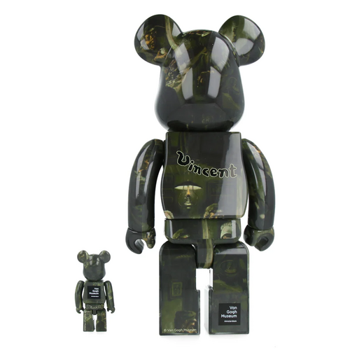 Medicom Toy The 100% & 400% Bearbrick Set – Van Gogh: The Potato Eaters
