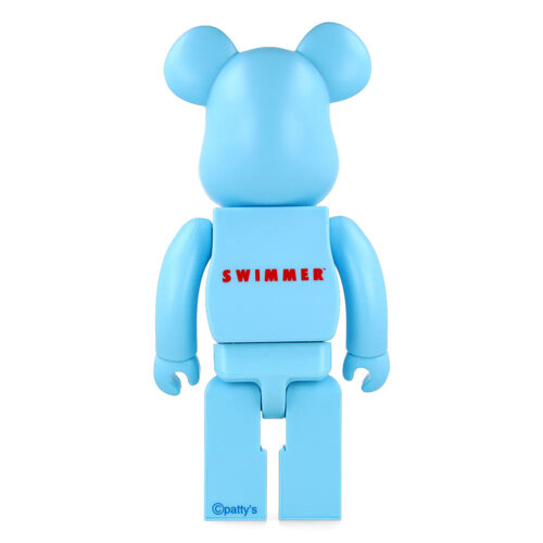Medicom Toy 400% Bearbrick - Huglly (Swimmer)