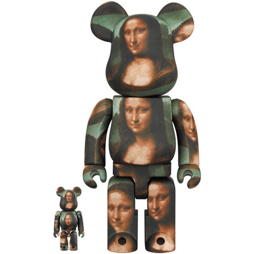 Medicom Toy 400% & 100% Bearbrick set - Mona Lisa Overdrive (Louvre x Zerotaro) Medicom Toy 400% & 100% Bearbrick set - Mona Lisa Overdrive (Louvre x Zerotaro)