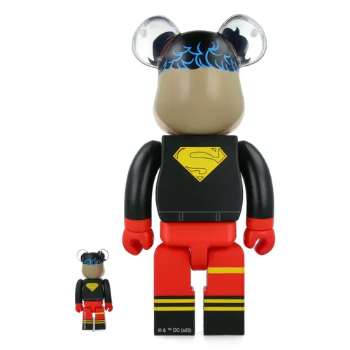 Medicom Toy 400% & 100% Bearbrick set - Superboy (Superman)
