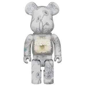 Medicom Toy 400% Bearbrick - Flora Gerbera (Mames) Medicom Toy 400% Bearbrick - Flora Gerbera (Mames)