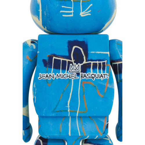 Medicom Toy 1000% Bearbrick - Jean-Michel Basquiat v9 (Blue Angel)