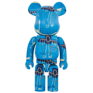 Medicom Toy 1000% Bearbrick - Jean-Michel Basquiat v9 (Blue Angel)