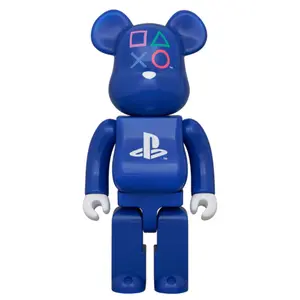 Medicom Toy 400% Bearbrick - PlayStation (Blue ed.)