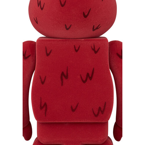 Medicom Toy 400% & 100% Bearbrick Set - Elmo (Flocked) Medicom Toy 400% & 100% Bearbrick Set - Elmo (Flocked)
