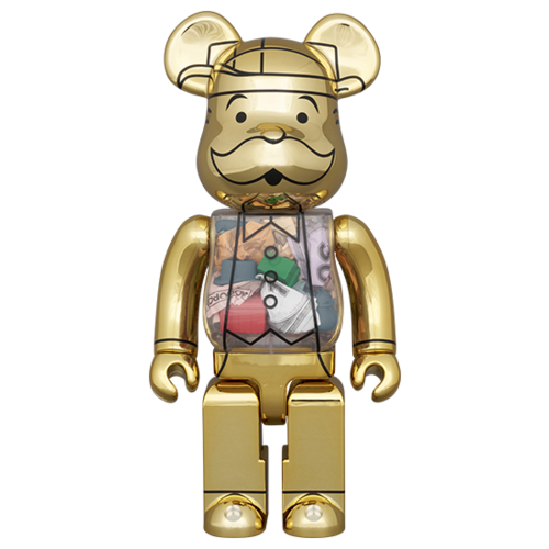 Medicom Toy 400% Bearbrick - Mr. Monopoly (90th anniversary) Medicom Toy 400% Bearbrick - Mr. Monopoly (90th anniversary)