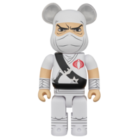 400% Bearbrick - Storm Shadow (G.I. JOE)