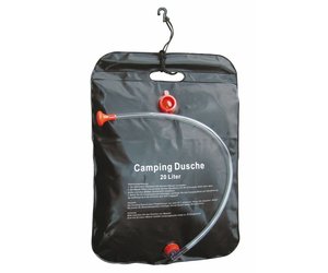Camping Dusche Campingdusche 20 Liter aus Kunststoff Erwämung durch Sonne  60107 - Versandhandel Erwin Lücken