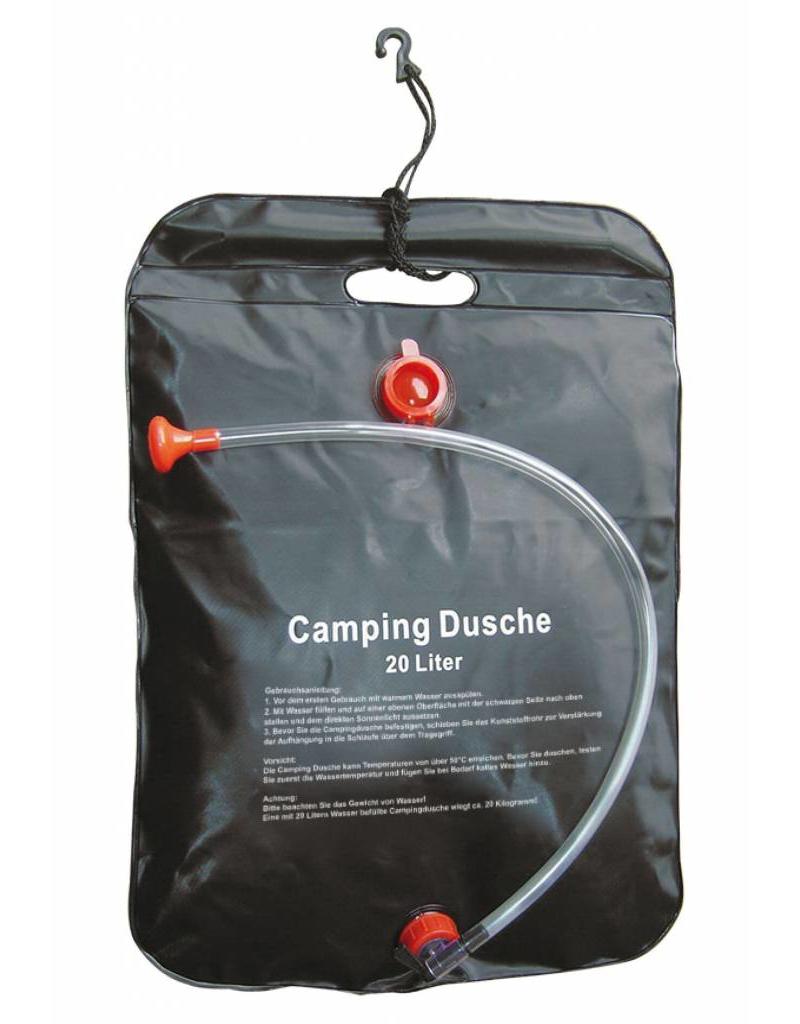 Camping Dusche Campingdusche 20 Liter aus Kunststoff Erwämung durch Sonne 60107