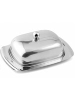 Weis 142844 Edelstahl Butterdose Butterglocke hochglanzpoliert für 250g Butter