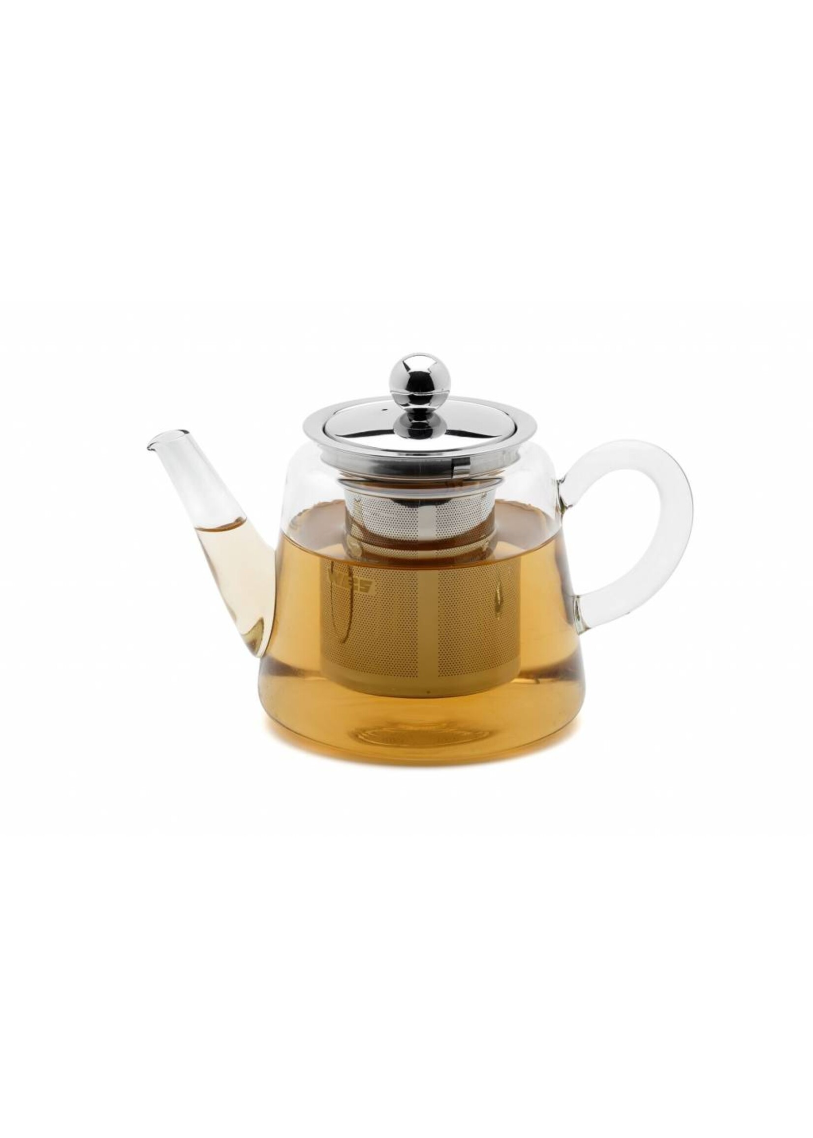 Weis 178034 Teekanne aus Glas mit Edelstahl Filter 750ml