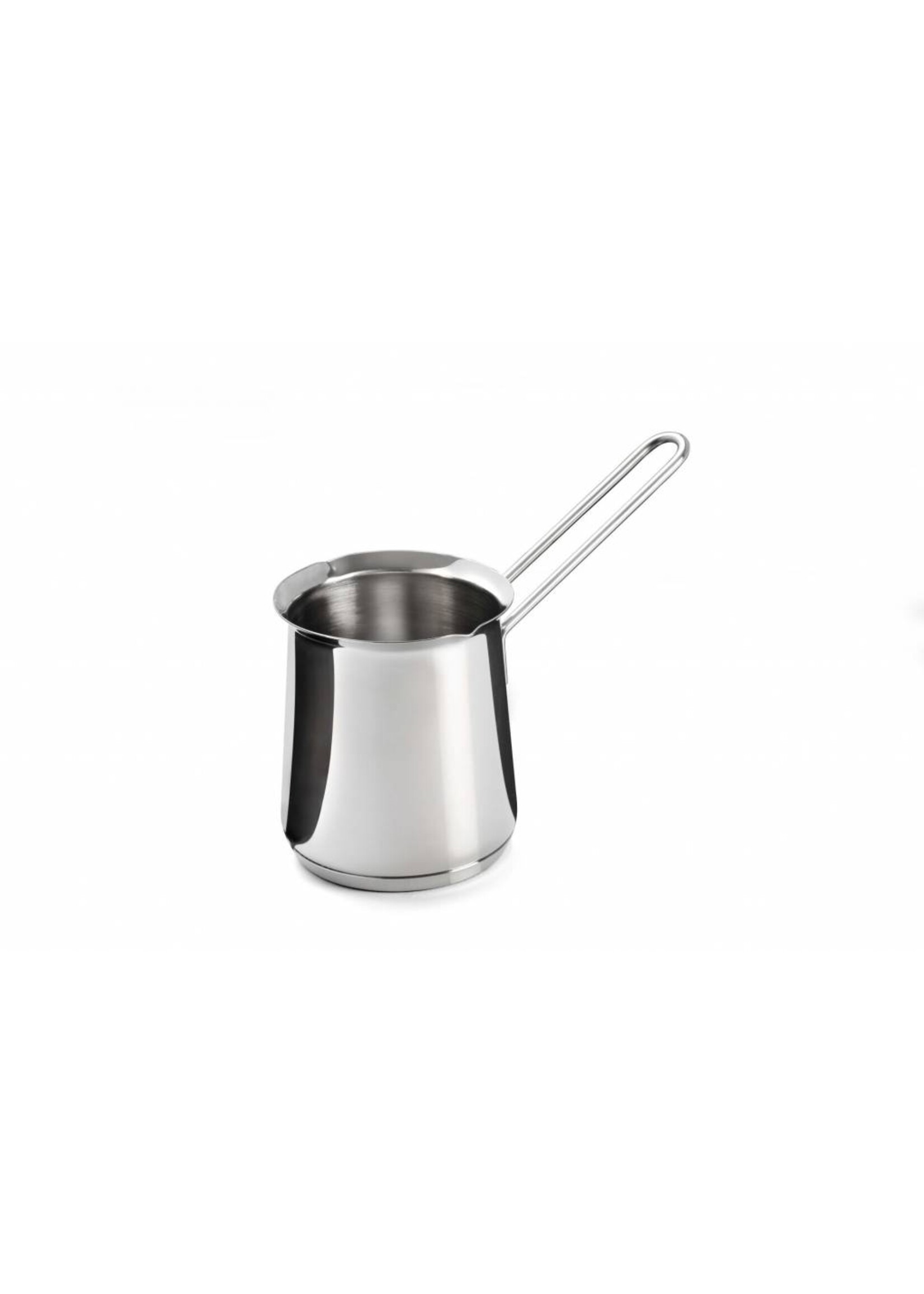 Weis 184110 Edelstahl Aufschäumbecher mit Sandwichboden induktionsgeeignet 200ml