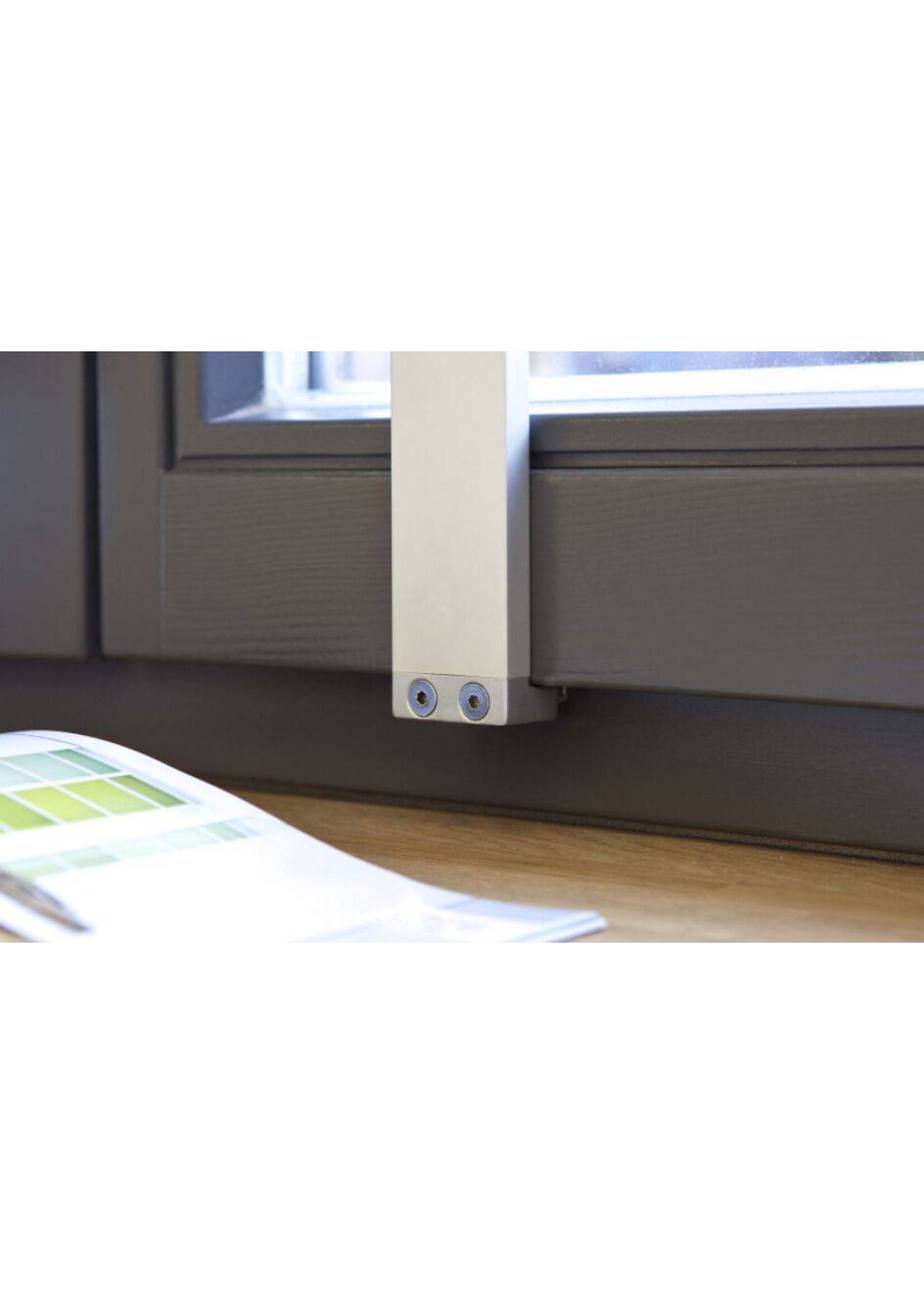 Kräuter- und Pflanzenleiter für Fenster von 72,5-111,5cm weiss 200240201-HE