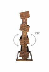 Hochbeet mit vier beweglichen Kästen H145cm B50cm aus Holz 301960108-HE