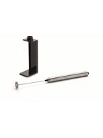 Weis 184202 Edelstahl Milchaufschäumer batteriebetrieben mit Ständer