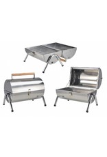 Edelstahl Picknick Grill Campinggrill zusammenklappbar 60008