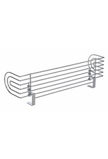 Herdschutzgitter aus Metall verchromt 60x18,5x14cm 16500
