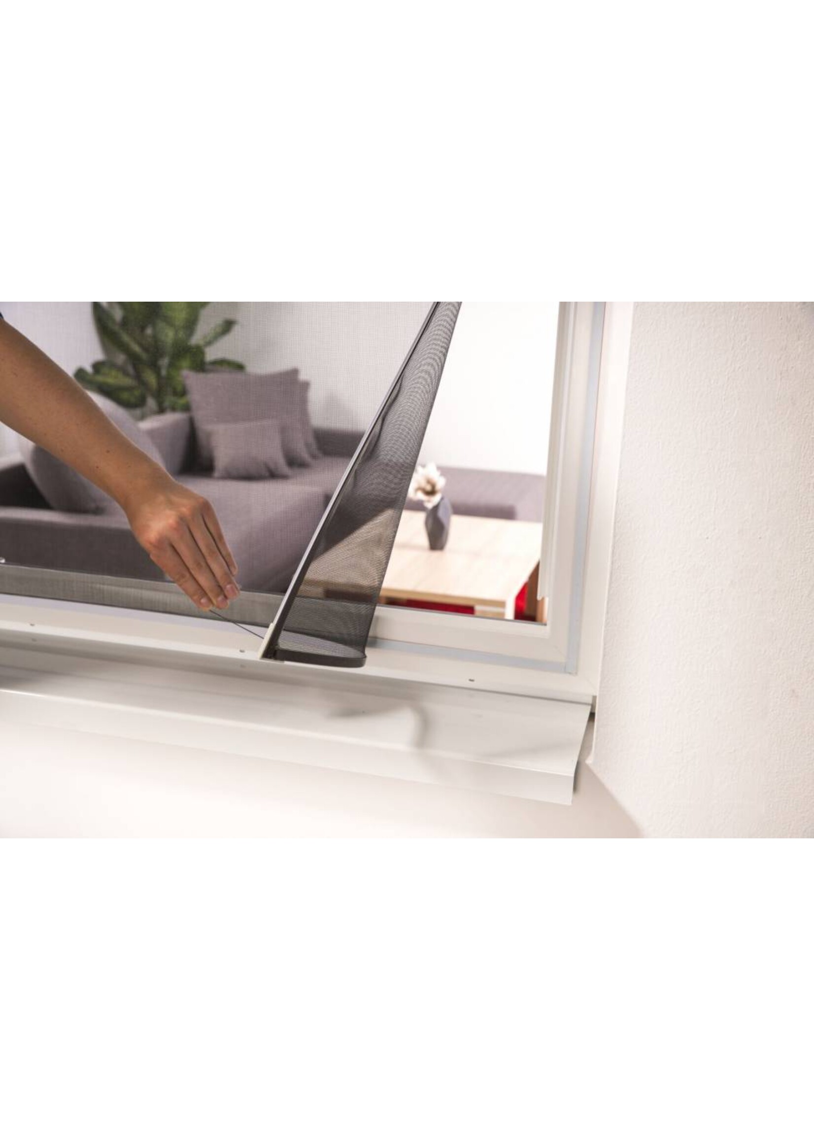 Magnet Insektenschutzfenster 130x150cm weiss kürzbar 101320201-VH