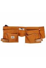 Benson Tools 004365 Leder Werkzeuggürtel mit Taschen und Halteschlaufen
