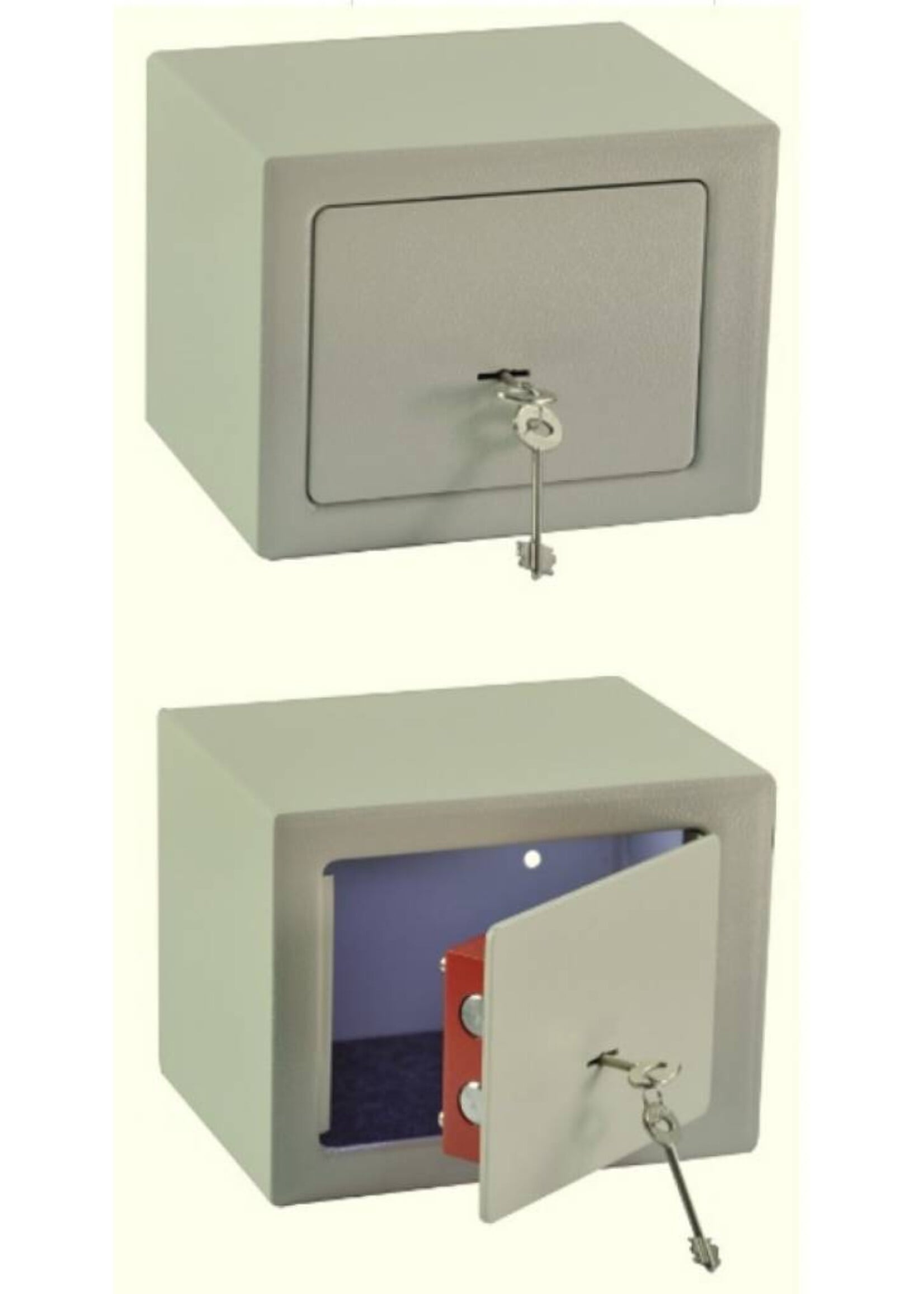 Safe Wandsafe mit zwei Schüsseln 23x17x17cm 70204