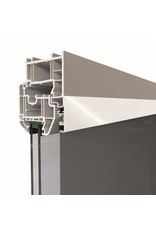 Fliegengitter Fensterbausatz flächenbündig 130x150 weiss 101025101-VH