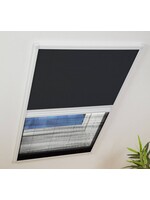 Kombi Dachfenster Plissee mit Sonnenschutz 110x160cm weiss 101170101-VH