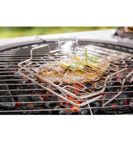 Edelstahl Fischhalter Gemüsehalter Pescado Fisch Gemüse Fleisch 203660119-HE