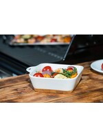 Keramik Grillpfanne Ceramico mit Untersetzer Spatel 15,5x13,5cm 203510101-HE