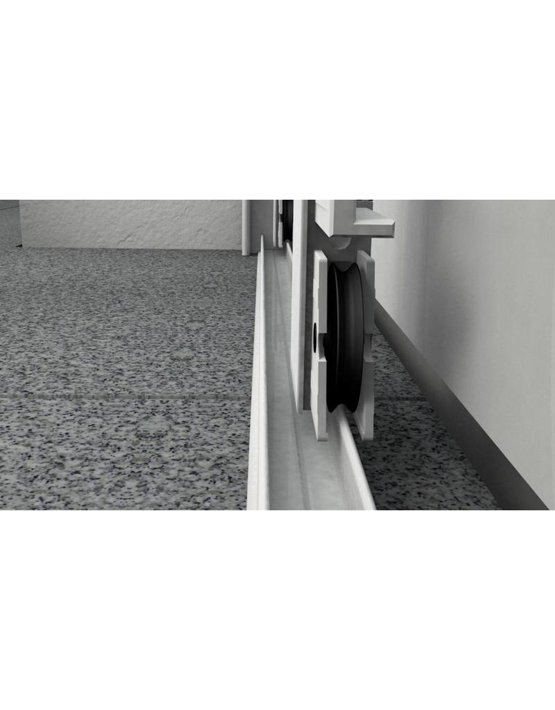 Fliegengitter Doppelschiebetür Schiebetür weiss 240x240cm 101340101-VH