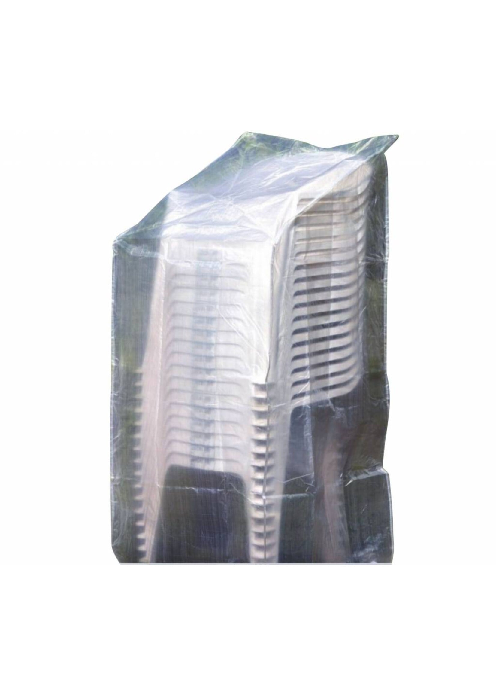 Schutzhülle Hülle für Gartenstühle Stapelstühle 110/150x65x65 transparent 1926