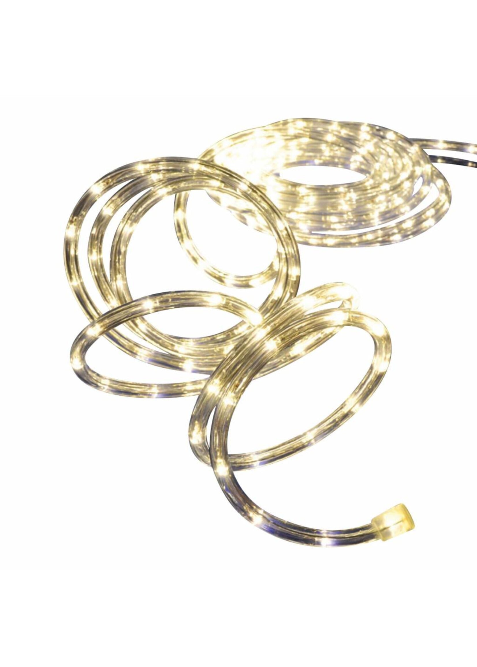 LED Lichterschlauch Lichtschlauch 6m warmweiss mit 120LEDs aussen 75029