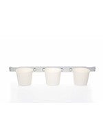 Kräuter- und Pflanzenleiter für Fenster von 72,5-111,5cm weiss 200240201-HE
