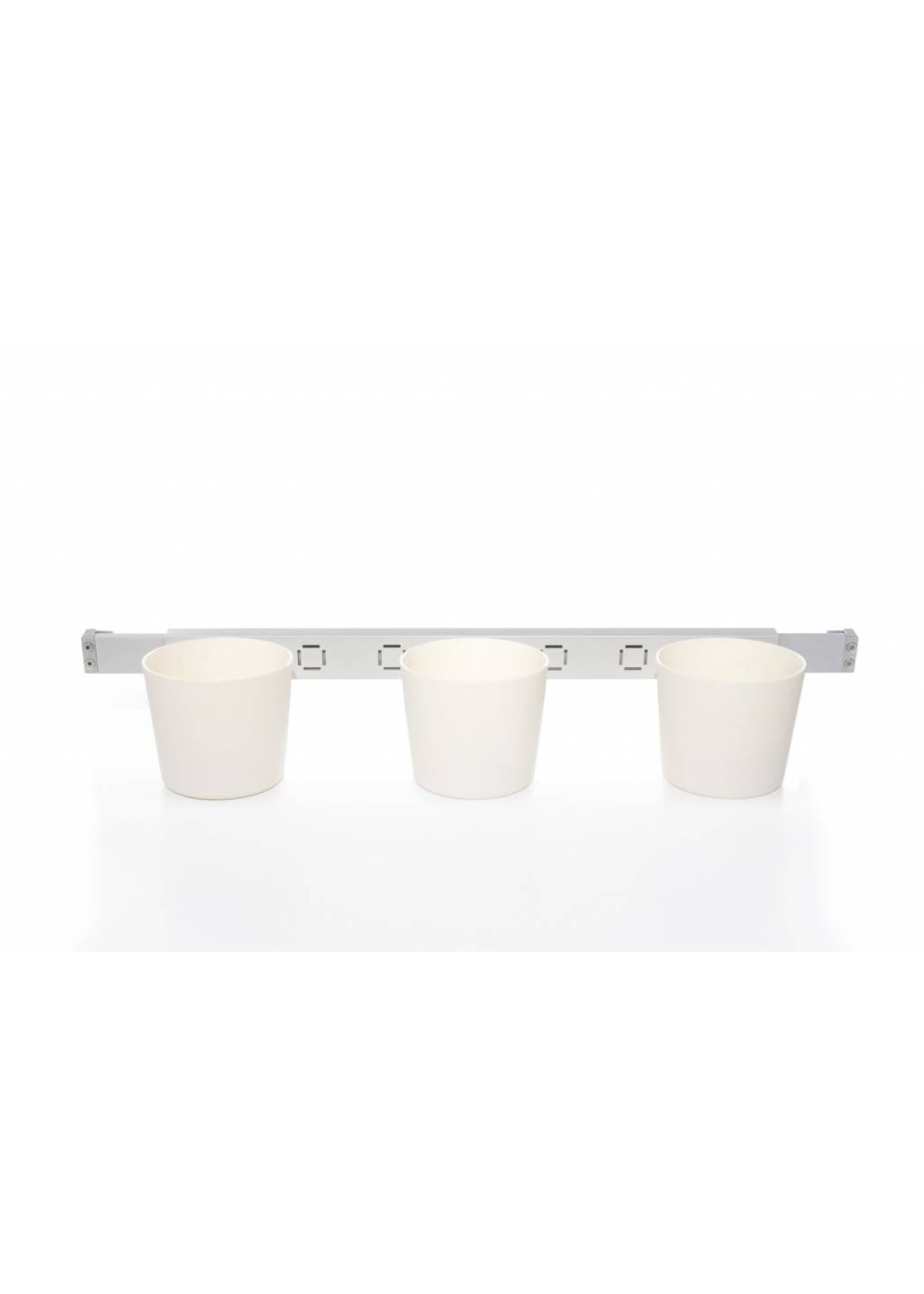 Kräuter- und Pflanzenleiter für Fenster von 72,5-111,5cm weiss 200240201-HE