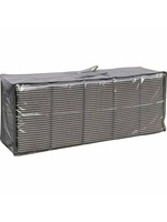 Tragetasche Hülle schwer für Gartenmöbel Auflagen 125x32x50cm anthrazit 61046