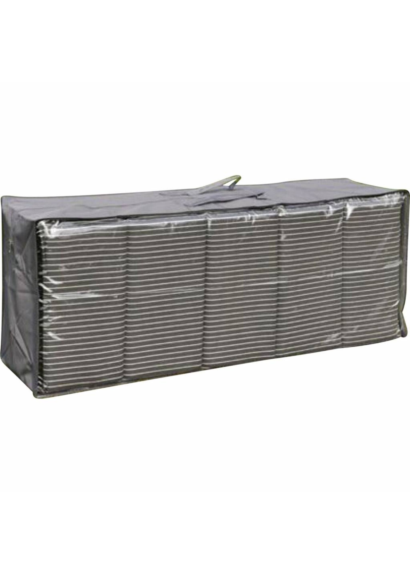 Tragetasche Hülle schwer für Gartenmöbel Auflagen 125x32x50cm anthrazit 61046