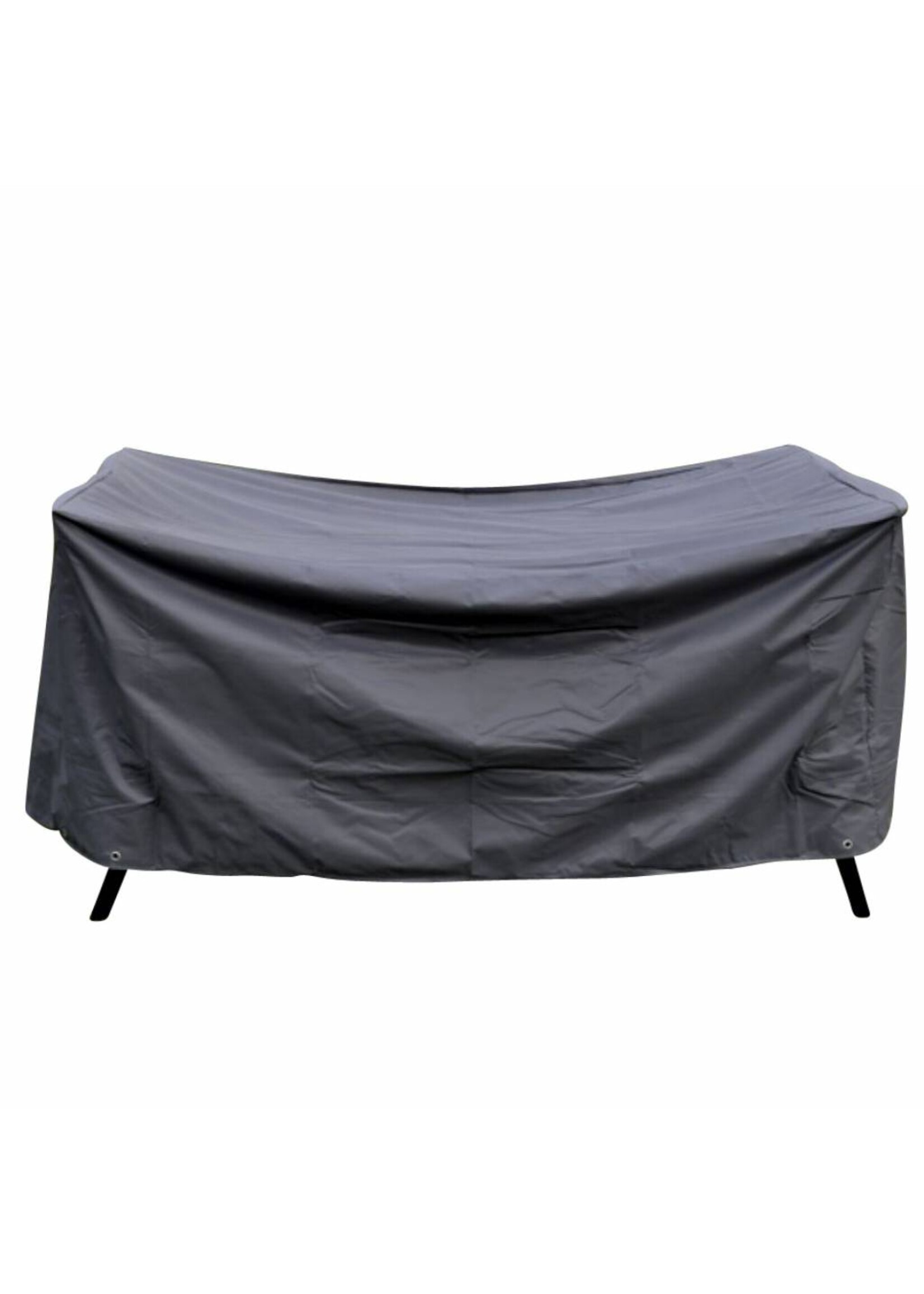 Schutzhülle Abdeckung für Sitzgruppen 230x155x80cm eckig anthrazit 61045