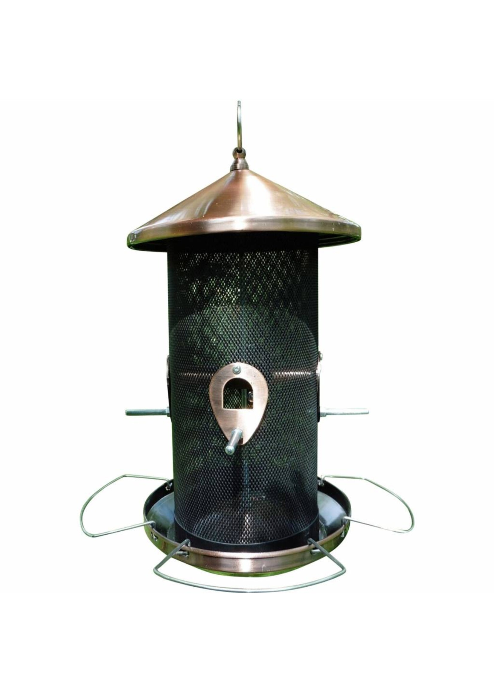 Vogelfuttersäule Vogelfutterstation Vogelfutterhaus Kupferlook 2096