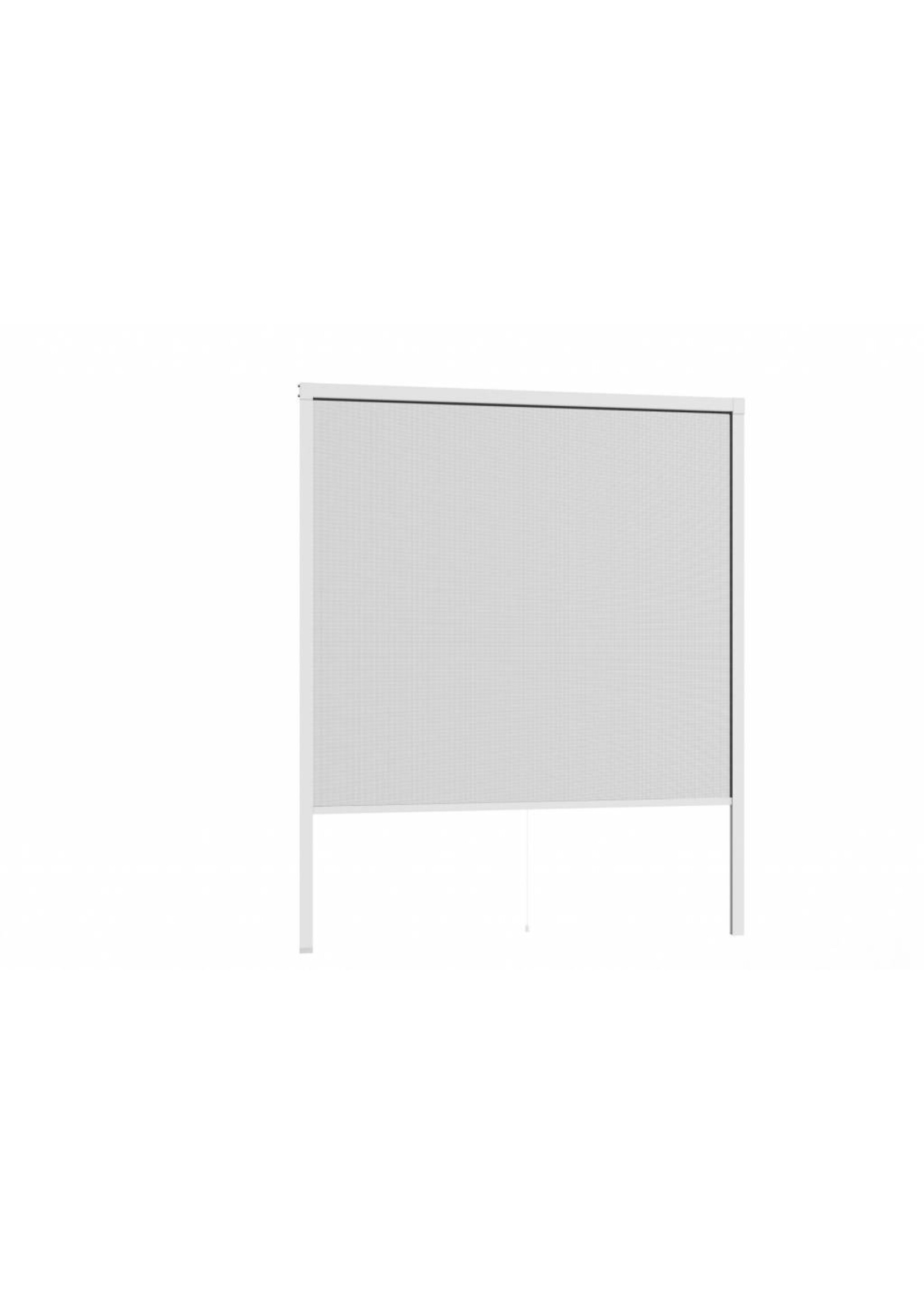 Fliegengitter Alu Rollobausatz für Fenster smart 160x160cm weiss 100910401-VH