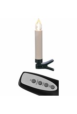 HI 76603 Weihnachtskerzen kabellos für aussen mit Fernbedienung Batteriebetrieb
