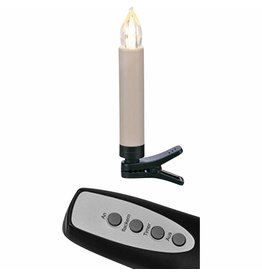 HI 76603 Weihnachtskerzen kabellos für aussen mit Fernbedienung Batteriebetrieb