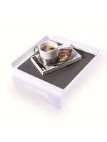 Sofa Butler James für Sofalehnen von 16 bis 25cm weiss/grau 200380101-HE