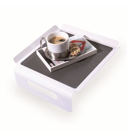 Sofa Butler James für Sofalehnen von 16 bis 25cm weiss/grau 200380101-HE