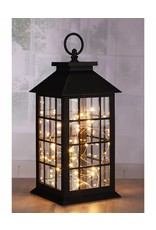 HI 57091 Laterne mit warmweisser Kupferlichterkette 30 LEDs