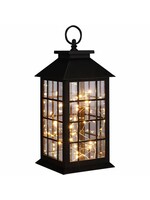 HI 57091 Laterne mit warmweisser Kupferlichterkette 30 LEDs