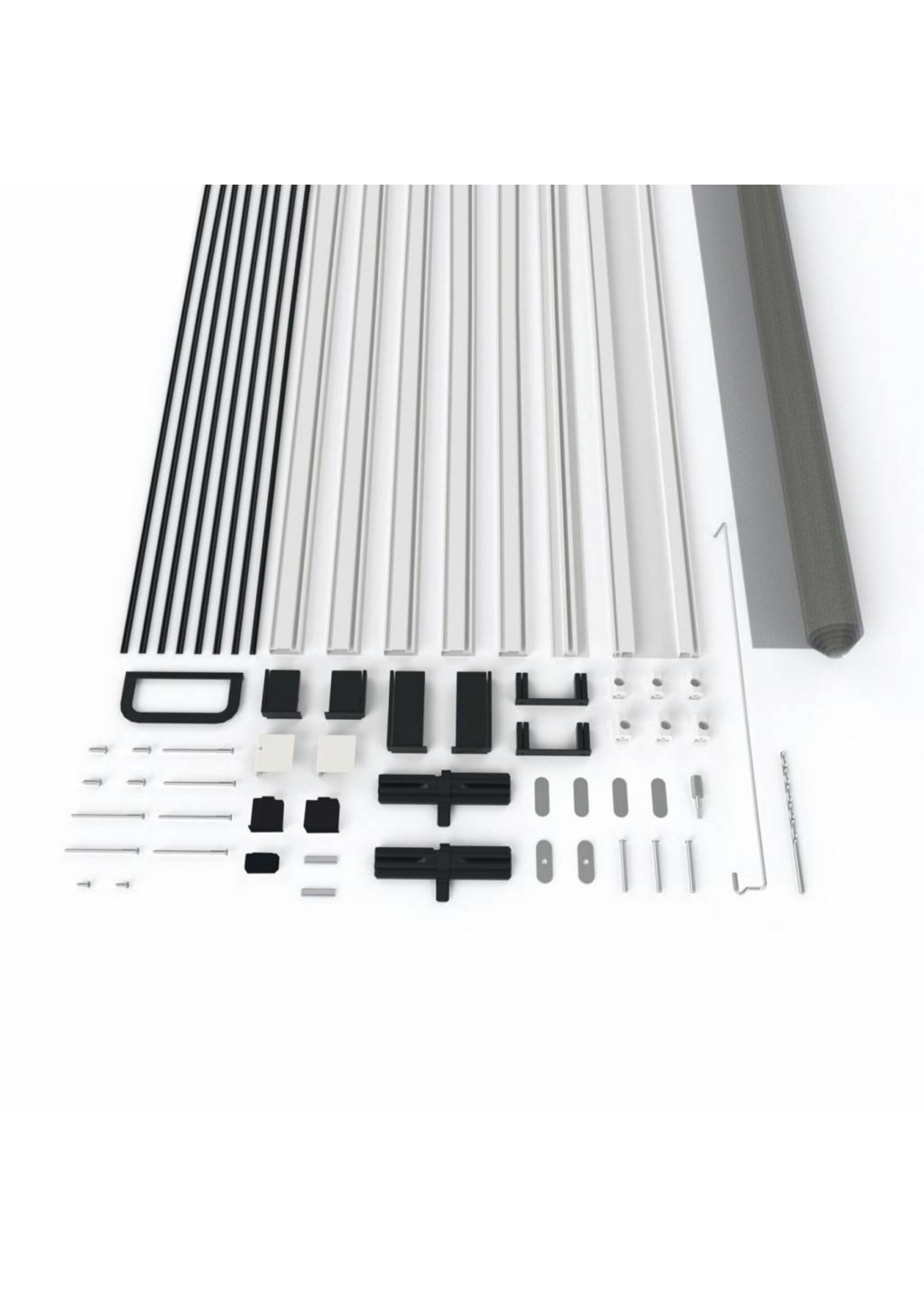 Fliegengitter Türbausatz Master SLIM+ 100x210cm weiss 101105101-VH